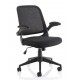 Crew Task Operator Mesh Chair With Folding Arms